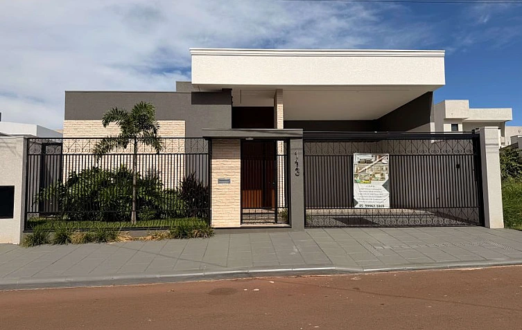 Casa T�rrea 3 Su�tes